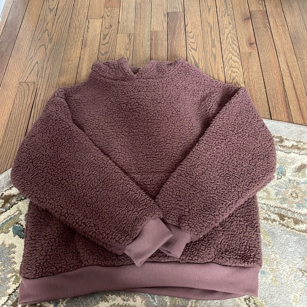 American Eagle Sherpa hoodie